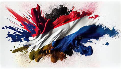 Flag Philippines Paint Stock Illustrations Flag Philippines Paint