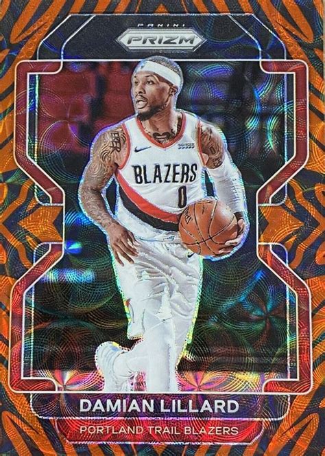 Damian Lillard Prizm Choice Tiger Stripe Ssp Raw Price