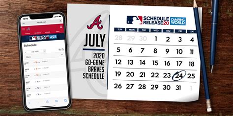 Braves 2020 schedule