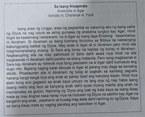 Halimbawa Ng Anekdota Maikling Kwento Ng Halimbawa Sahida My XXX Hot Girl