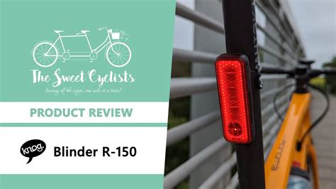 Knog Blinder R 150 Bike LED Rear Taillight Review Feat 150 Lumen