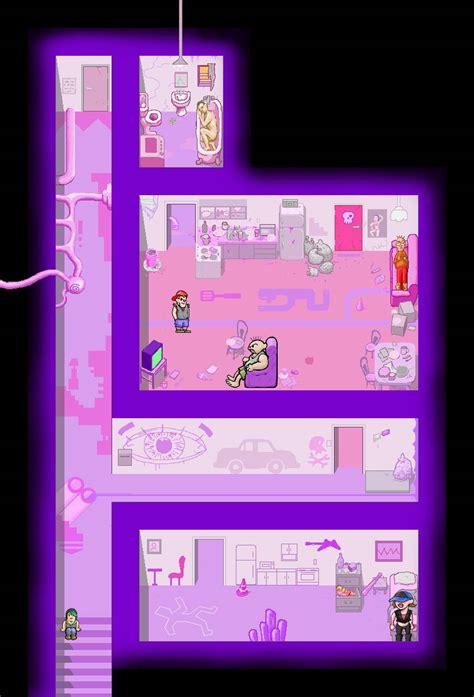 Map Of An Apartment For An Rpg Maker Project I Never Finished Scrolller