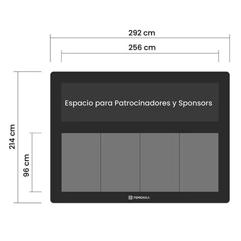 Videomarcador Deportivo LED Patrocinador Exterior P8 Femonsa