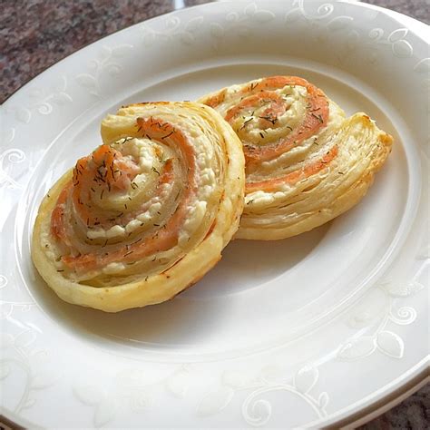 Blätterteig Lachs Schnecken von jessyjeany Chefkoch