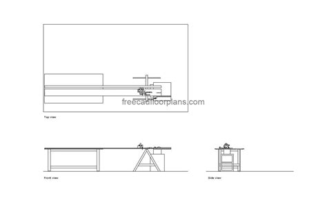 Carpentry Workshop - Free CAD Drawings