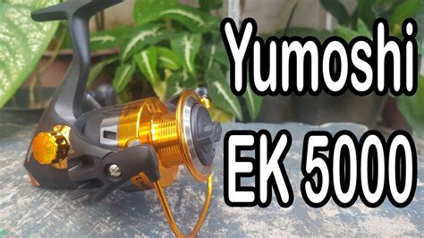 Reel Pancing YUMOSHI EK Series Gulungan Pancing Spinning 12 Bal Bearing