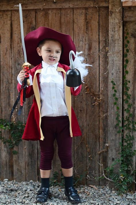 Homemade Halloween Peter Pan And Captain Hook Costumes Merricks Art