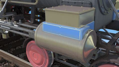 Jupiter Steam Locomotive 3D Model $129 - .max .fbx .obj - Free3D