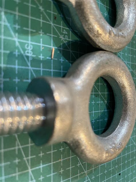 Shouldered Machine Eye Bolt 12 Lot Of 2 Ebay