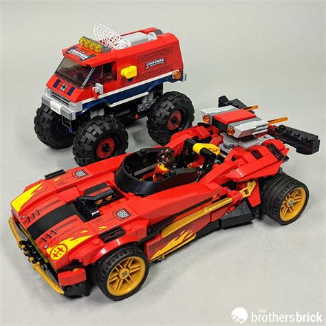 Lego Ninjago Legacy 71737 X1 Ninja Charger Review 23 The Brothers