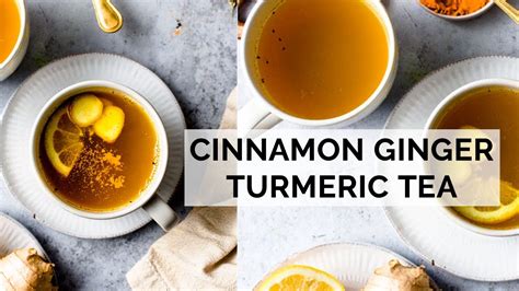 Cinnamon Ginger Turmeric Tea I My Vegan Minimalist Youtube