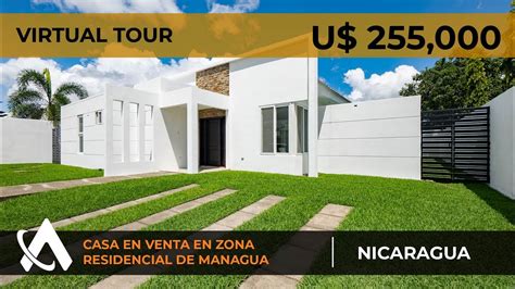 Moderna Casa En Venta En Managua Nicaragua Residenciales En Managua