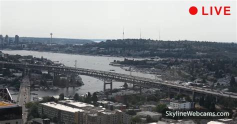 Live Webcam En Direct Panorama De Seattle Skylinewebcams