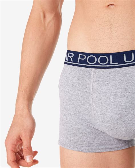 Riachuelo Cueca Boxer Malha Cinza Mescla Pool By Riachuelo