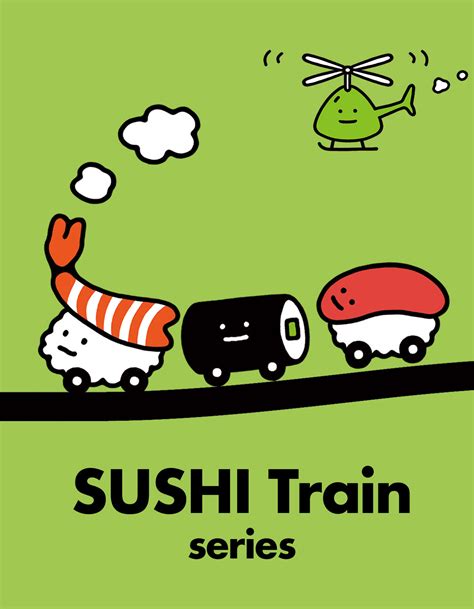 Sushi Train Series Via Artists