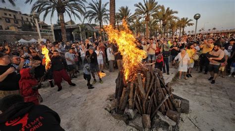 FOTOS Nit De Sant Joan En Palma Correfoc En El Parc De La Mar