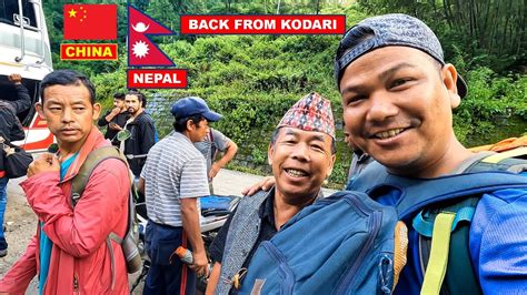 Back From Kodari Nepal China Border - YouTube