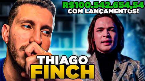 COMO ELE FEZ R 100 MILHOES EM 45 DIAS TUDO SOBRE THIAGO FINCH YouTube