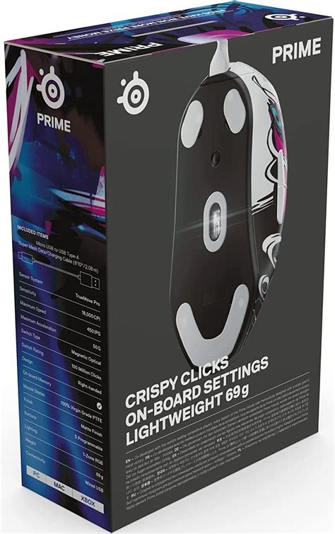 Игровая мышь SteelSeries Prime Neo Noir Edition (62535_SS) – купить в ...