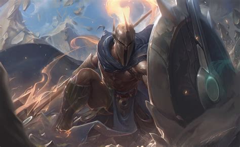 ArtStation - pantheon lol-fan art, Taekseo | Pantheon league of legends ...