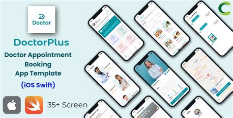 Doctor Appointment Booking App Template In Ios Swift Doctorplus Ios