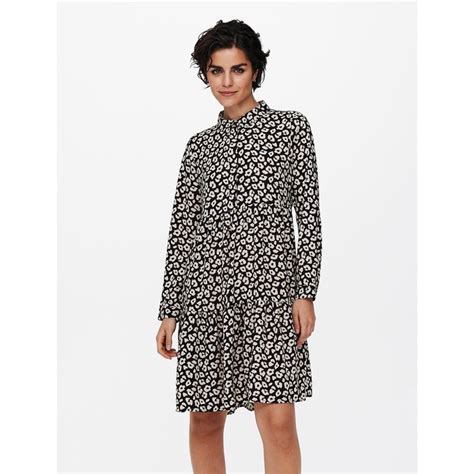 Vestido Camisero Estampado Estampado De Leopardo Jdy La Redoute