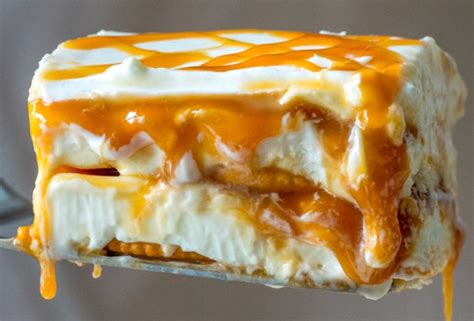 Ritz Cracker Salted Caramel Icebox Cake Recipe Findatorr