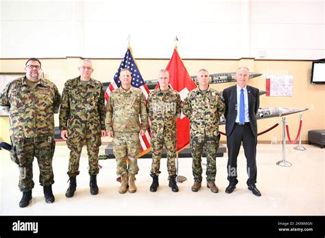 Swiss Delegates Met With Col Curtis King Commandant And Chief Of Air