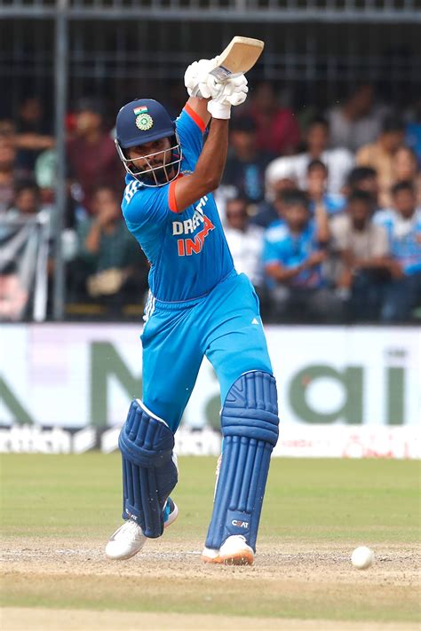 Shreyas Iyer Drives Down The Ground ESPNcricinfo