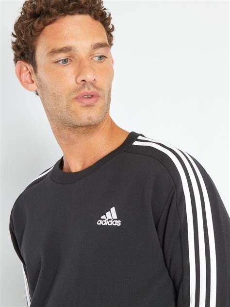 Sweat Adidas En Molleton Noir Kiabi