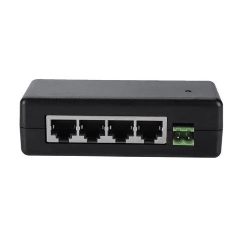 Cikonielf Injecteur Poe Dc V V Adaptateur Secteur Poe Ports