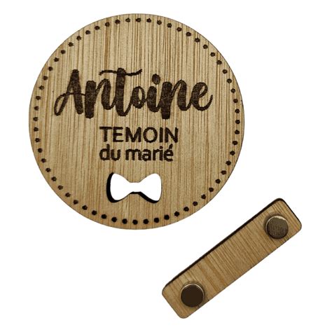 Badge Magn Tique Homme Bor O