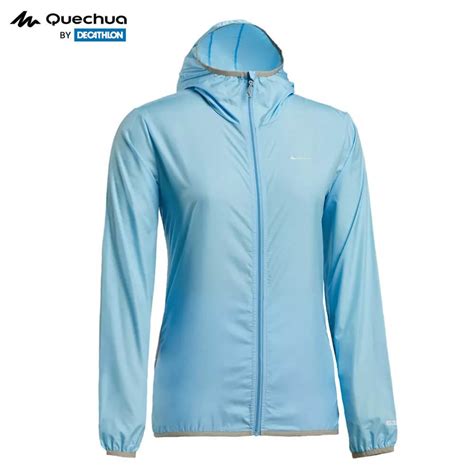 Decathlon Quechua Womens Hiking Sun Protection Jacket Helium100 — Alpinist