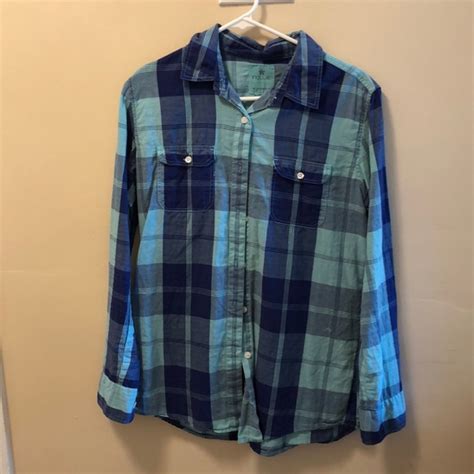 Nollie Tops Plaid Long Sleeve Shirt Poshmark