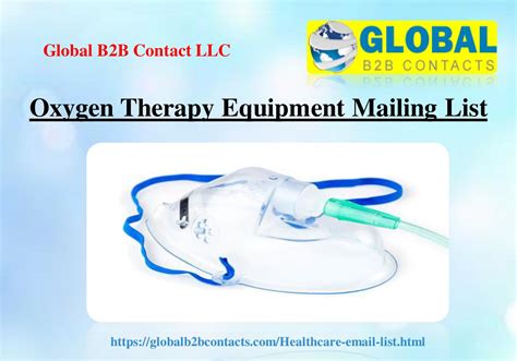 Oxygen Therapy Equipment Mailing List by williamshaw - Issuu