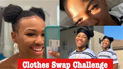 Clothes Swap Challenge 😂😂 Stem ️fem Youtube