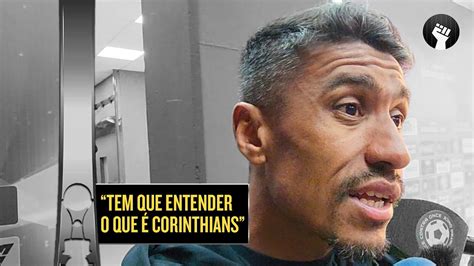 PAULINHO COMENTA CRISE E FALA EM JOGADORES ENTENDEREM SOBRE GRANDEZA DO