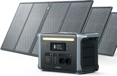 Kit Generador Solar Port Til Anker Wh Paneles Solares W