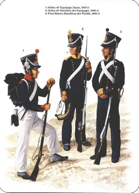 Napoleons Sea Soldiers 1 Sailor44e Equipage Spain 1810 11 2 Sailor