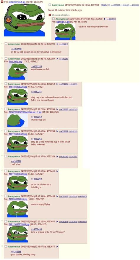 4chan greentext on Twitter: "Customer Service with /s4s/ https://t.co ...