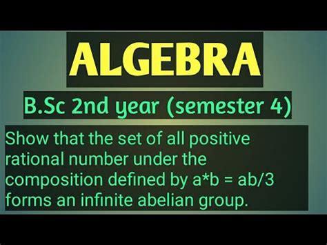 Show That The Set Of All Q Under Composition Defined By A B Ab