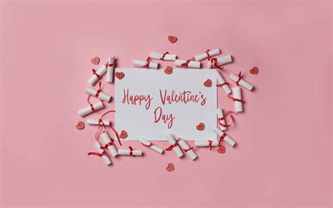 Download Wallpaper 3840x2400 Valentine Day Notes Love Inscription