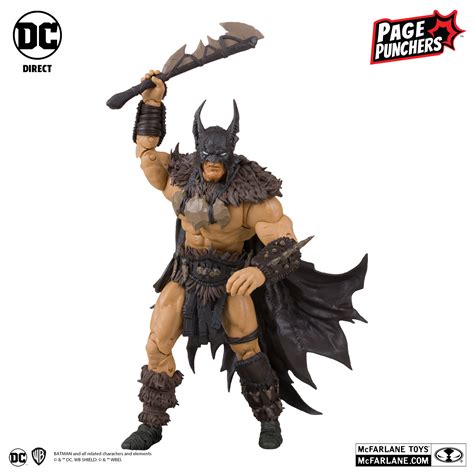 Batman 7 Figure With Batman Fighting The Frozen Comic Page Punchers