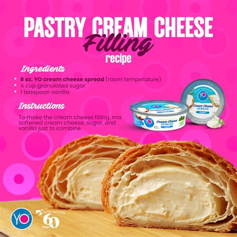 Pastry Cream Cheese Filling Yo Foods Jamaica