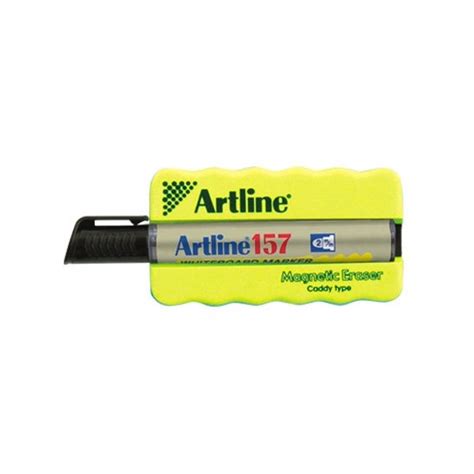 BORRADOR ARTLINE PIZARRA BLANCA MAGNETICO CON ROTULADOREK 157 NEGRO