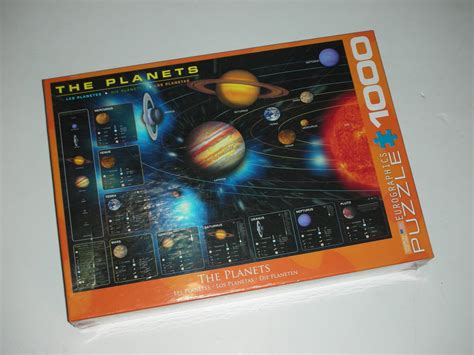 EuroGraphics The Planets 1000pc Piece Jigsaw Puzzle 6000 1009