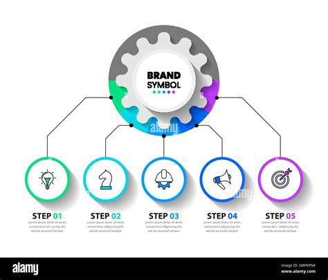 Infographic Design Template Vector Gear Cut Out Stock Images And Pictures