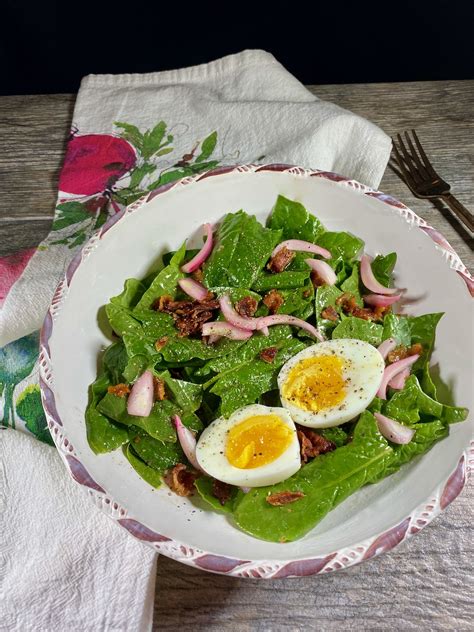 Spinach Salad With Warm Bacon Dressing The Weekly Menu