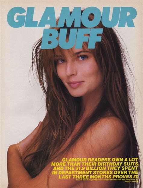 Paulina Porizkova 80s Sports 80s Pop Original Supermodels Birthday Suit Conde Nast