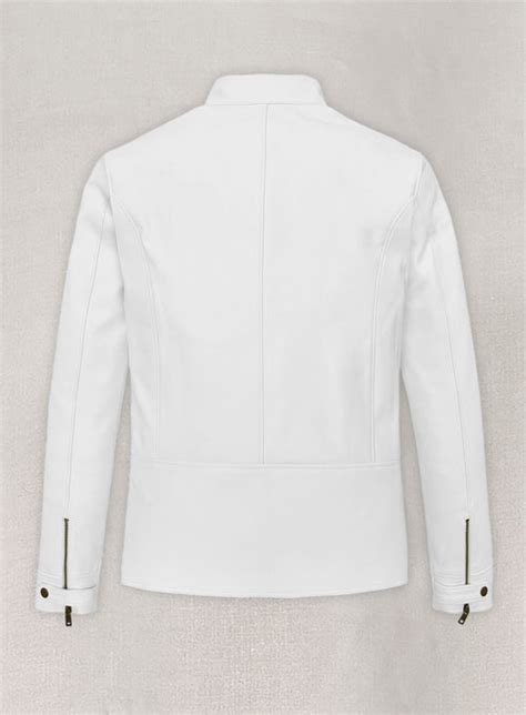 White Leather Jacket 905 Leathercult Genuine Custom Leather Products Jackets For Men And Women